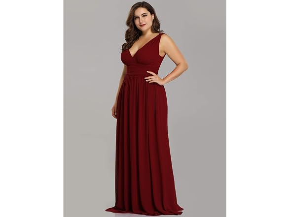 Ever-Pretty Women (26) V Neck Sleeveless Maxi Us26