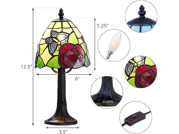Rsbrillialite Stained Glass- Butterfly