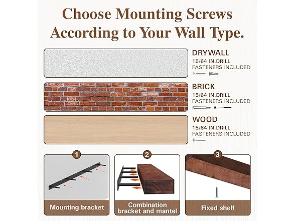Eshoma BC1229925090002 Fireplace Mantel