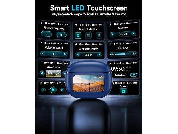 Bucephalus Wireless Earbuds Dark Blue