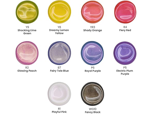 ARTEZA Iridescent Acrylic Paint Set