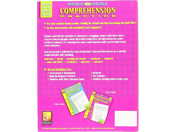 Skill By Skill Comprehension