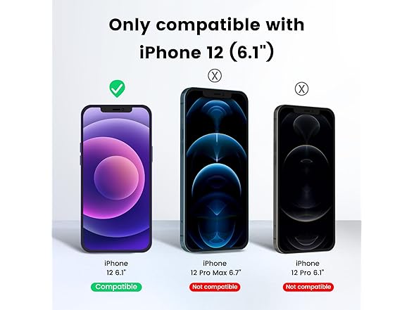 EZ-GLAZ iPhone 12 Screen Protector Set