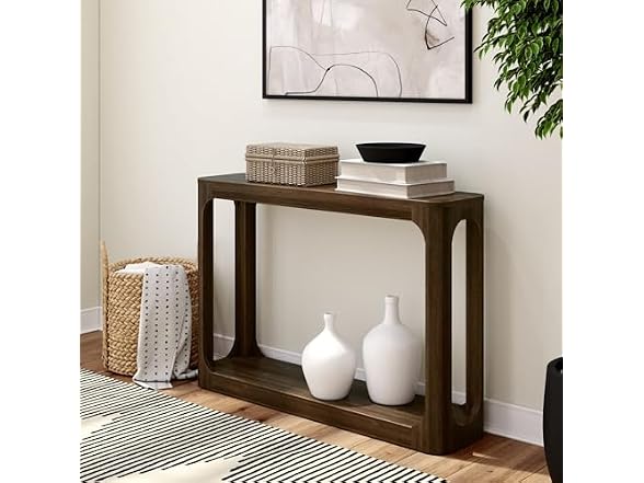 Plank+Beam Forma Console Table Walnut