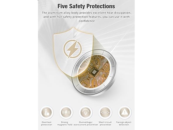 kojyocyo Magnetic Wireless Charging Pad