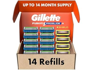 $34.99, Was $54.99, 36% Off! Gillette Fusion5 ProGlide Razor Refills for Men dealfomo
