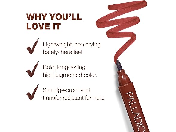 Palladio Lip Stain Nude