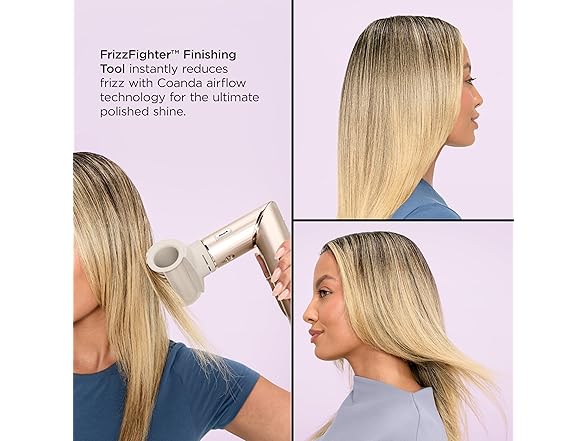 Shark FlexStyle Air Styling & Drying System, Powerful Hair Blow Dryer & Multi-Styler with Auto-Wrap Curlers, Curl-Defining Diffuser, Oval Brush, & Concentrator Attachment, Stone, HD435 (Open Box)