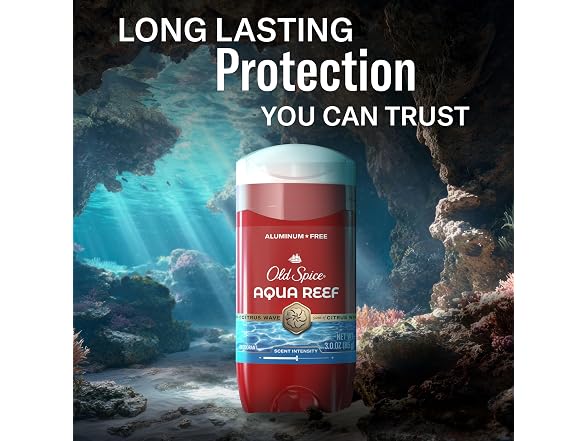 Old Spice Aluminum Free Deodorant Aqua Reef 3oz