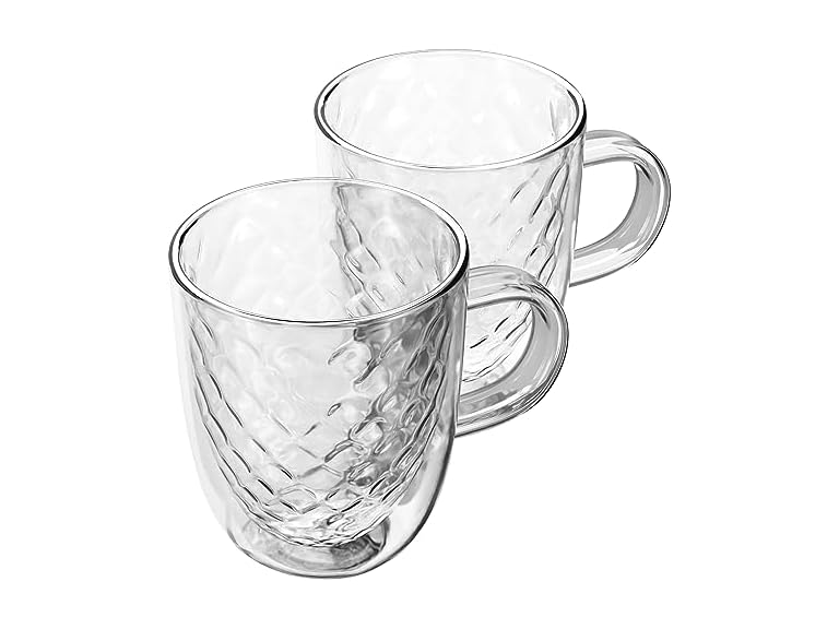 Elle Décor 4 Mugs (13 Oz) Elle Decor Coffee Mug, Set of