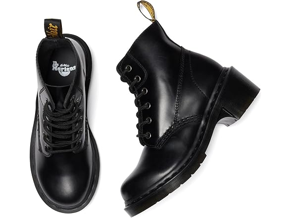 Dr. Martens Women's Alderstone Lace-Up Heeled Boot