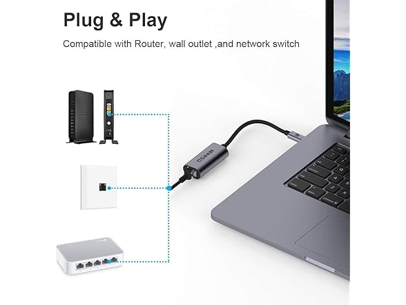 QGeeM USB-C to Ethernet Adapter