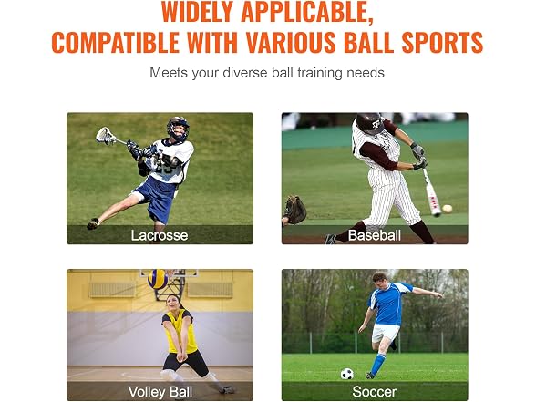 VEVOR Folding Lacrosse Rebounder