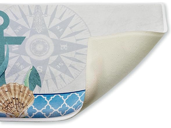 Bayside Plush Bathroom Mat & Bath Rug