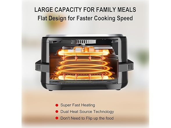 4.5QT Pizza Oven & Air Fryer