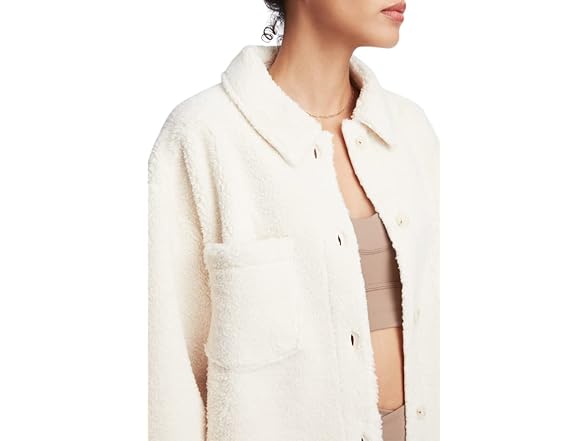 Bandier Sincerely Jules Aspen Sherpa Jacket (2XL)