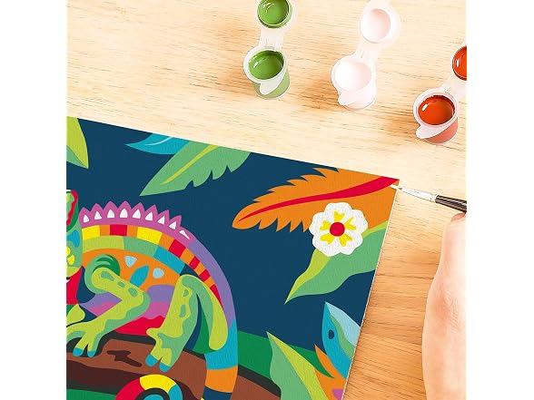 Ravensburger CreArt Colorful Chameleon Paint‑by‑Number Kit