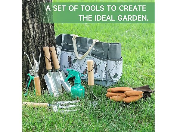 VOIDAY 9-Piece Gardening Tools