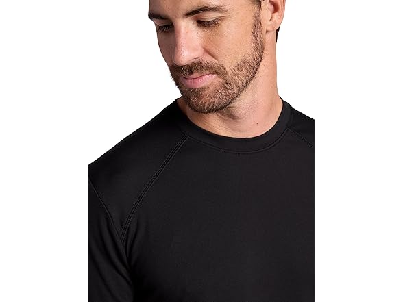 Gaiam Mens Bliss Balance LS Crewneck Top