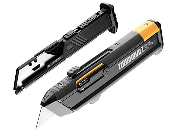 ToughBuilt TB-H4S2-03 Reload Utility Knife and 2 Bla