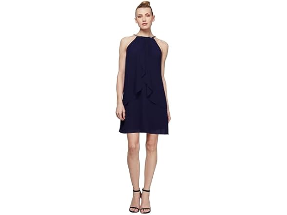 S.L. Fashions Navy Gown (14P)