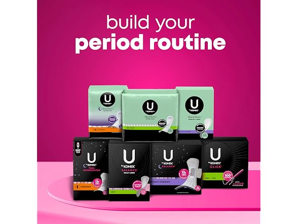 U Kotex Balance Ultra Thin Pads Wings Heavy