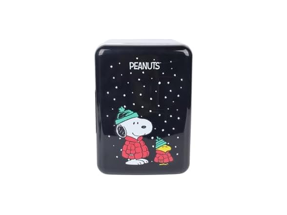 Peanuts - Mini Fridge (6 Cans, Snoopy Puffer)