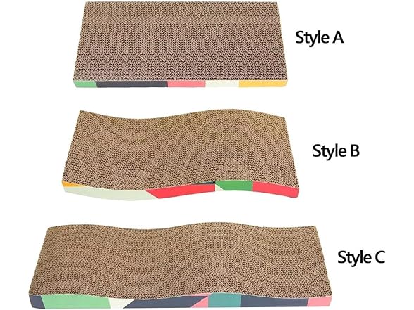 Cat Scratchers Cardboard Corrugated Paper Bed