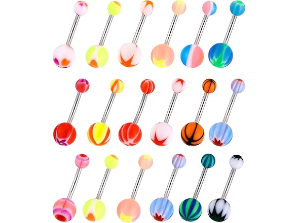 Taouzi Basketball Belly Rings