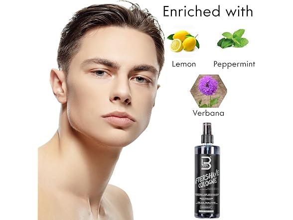 (3 Pack) Level 3 After Shave Spray Cologne, Midnight, 13.5 oz