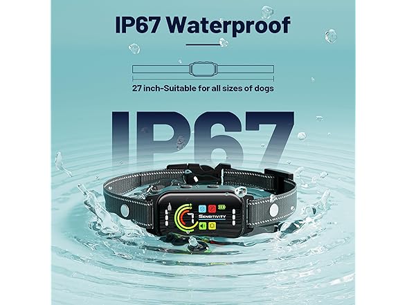 (2 Pack) JEUJE Dog Training Collar