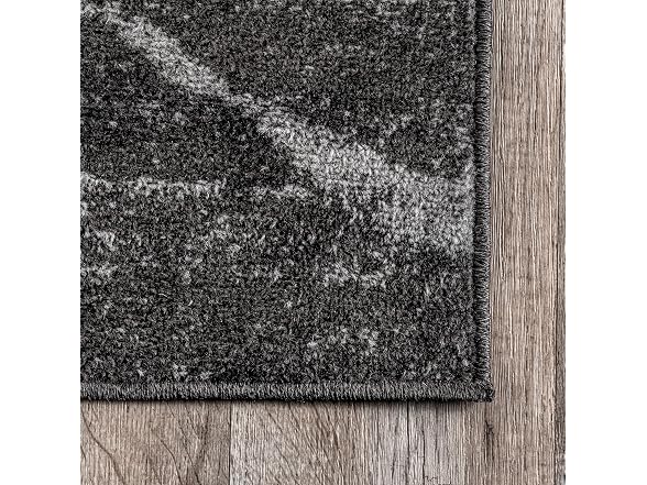 Nuloom Thigpen Runner 2x6 Charcoal/Grey
