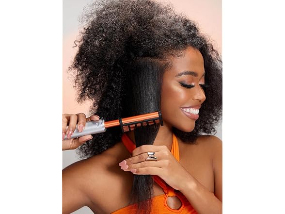 Hot Comb Straightener Brush