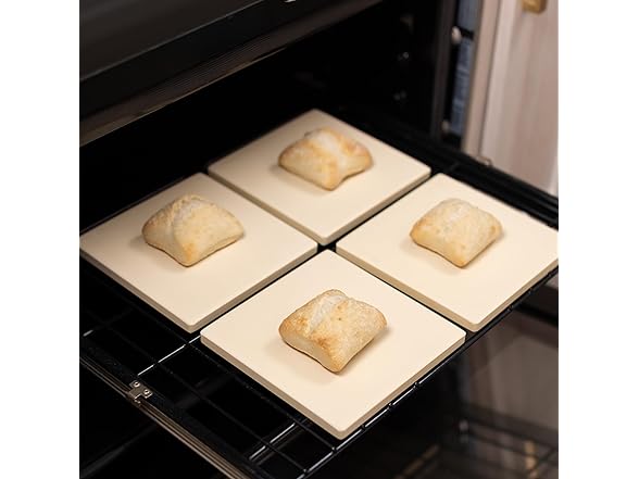Old Stone 4Pc Rectangle Pizza Stone Set