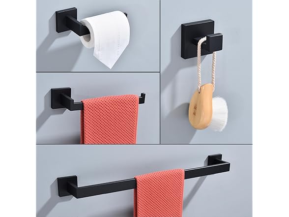 5-Piece Bathroom Hardware Accessory Set