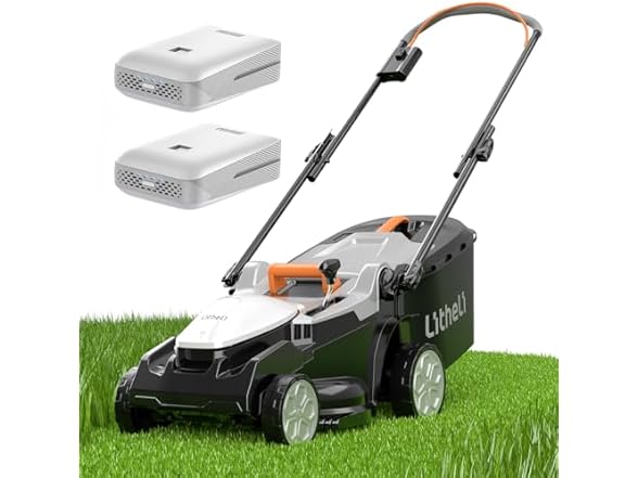 Litheli 40V (2 x 20V) 16" Electric Lawn Mower Cordless