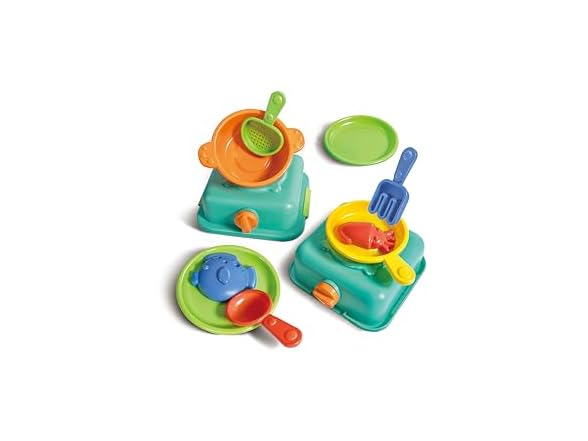Hape Sandy Beach Cooking Play Set Toy