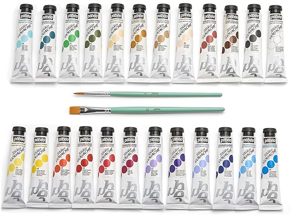 PEBEO Studio XL Gouache - Set of 24 Tubes