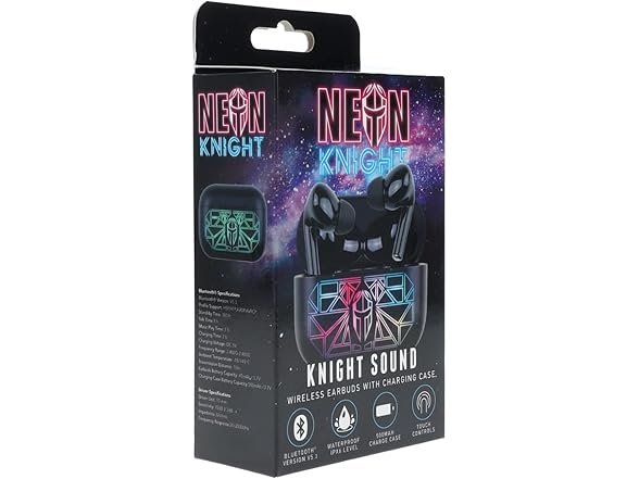 Neon Knight Gaming Earbuds