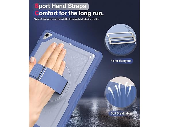 Ambison Case for iPad 9th/8th/7th Gen