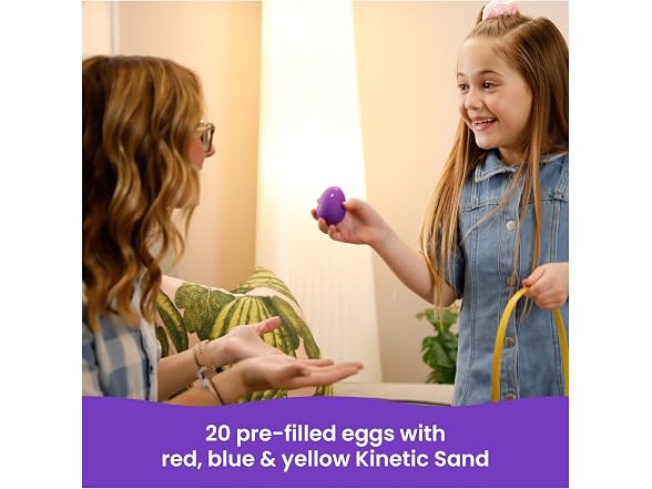 Kinetic Sand Eggs 20-Pack Carton