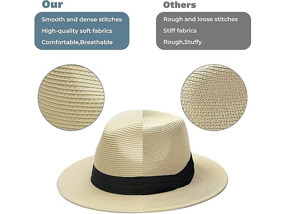 SAJUZEN Straw Sun Hat