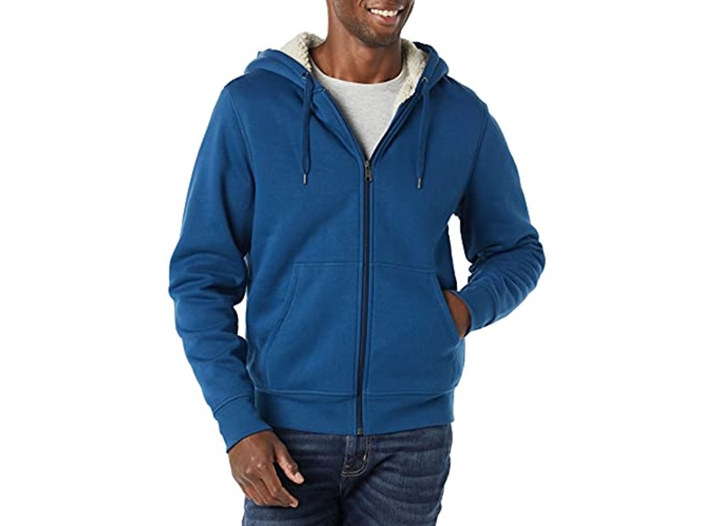 Amazon Essentials Mens Sherpa Lined Zip Hoodie - Gallery 15