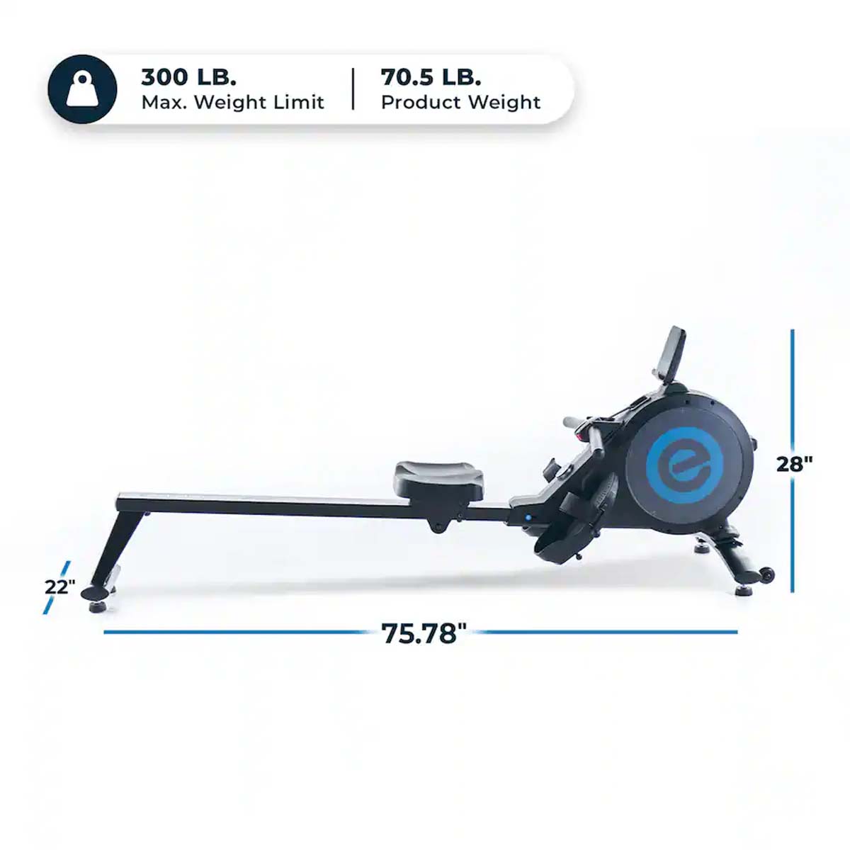 Echelon Row Sport 2 Smart Home Rower - Gallery 12