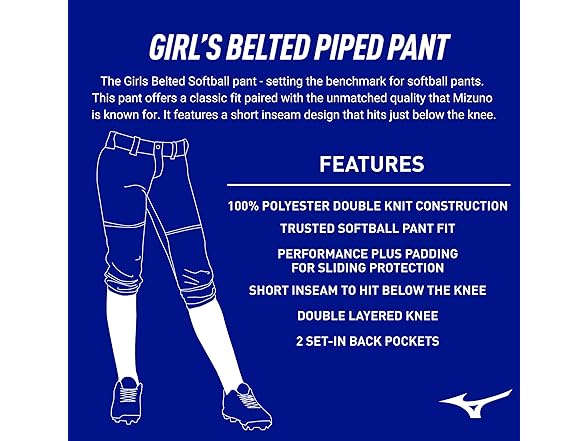Mizuno Women's Pant Navy (M)