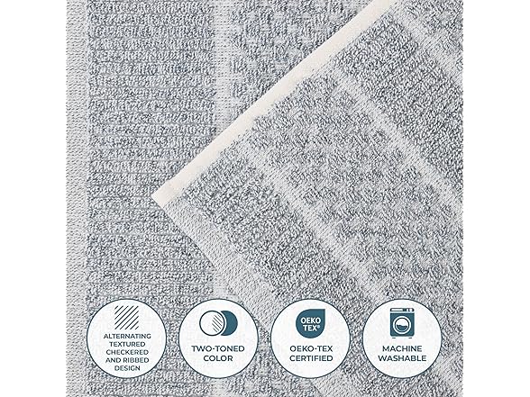 Superior 12PC Naples Face Towels