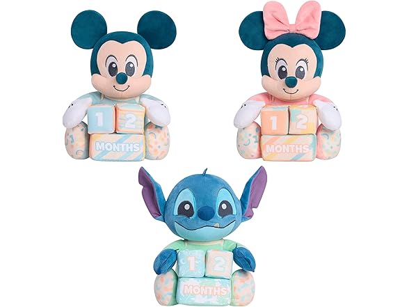 Disney Baby My 1st Year Minnie Mouse and Milestone Blocks