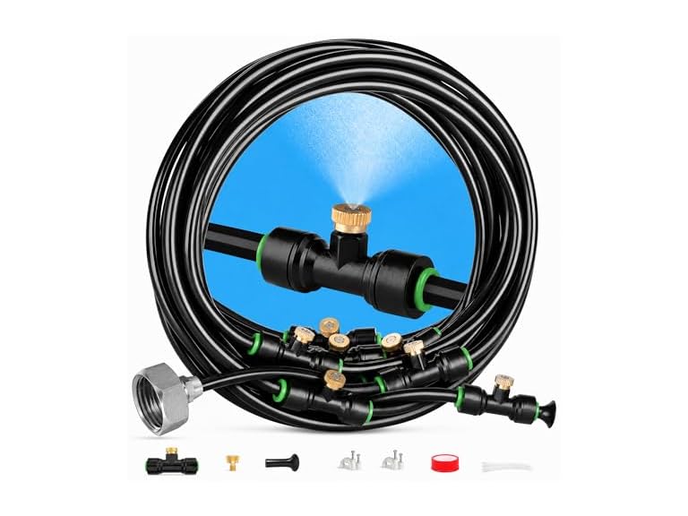 Lekit Misters for Outside Patio 63FT