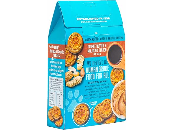 Wet Noses Organic Crunchy Dog Treats – All-Natural