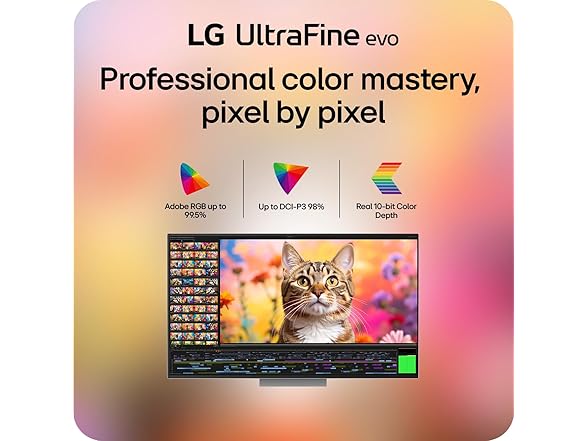 LG 32" UltraFine evo 6K Nano 60Hz IPS Black Professional Monito